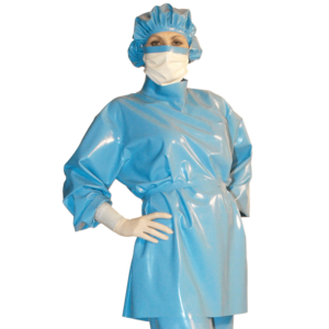 latex surgical suit